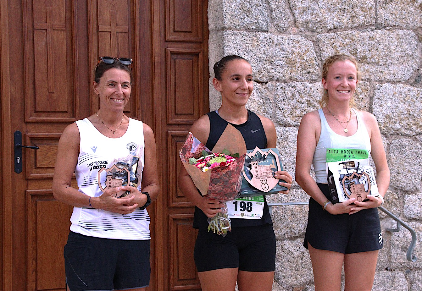 Le podium féminin du Giru