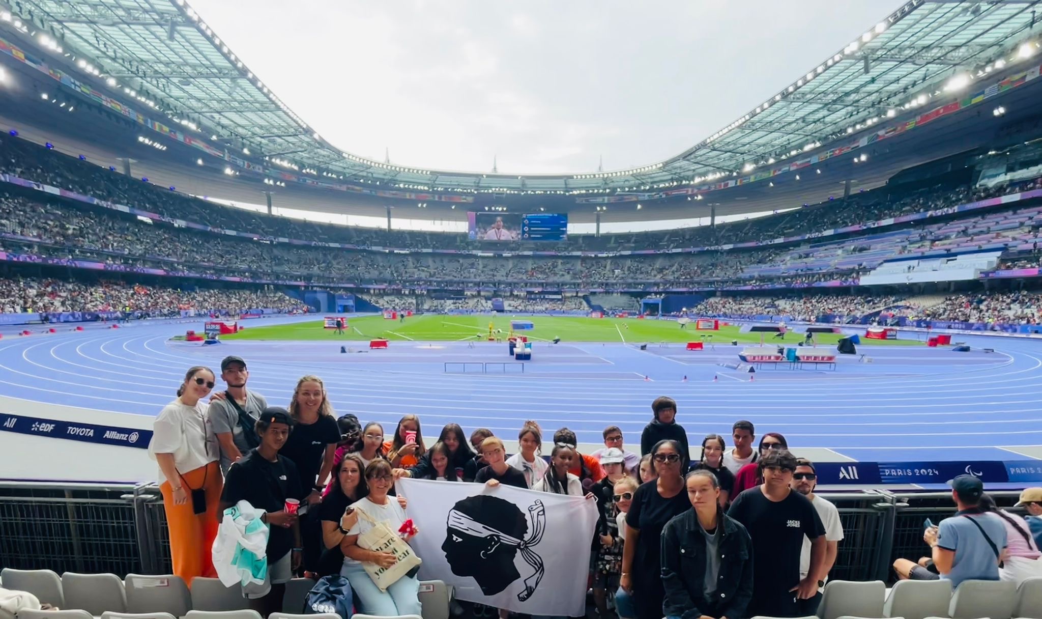 L'émotion était au rendez-vous au Stade de France.