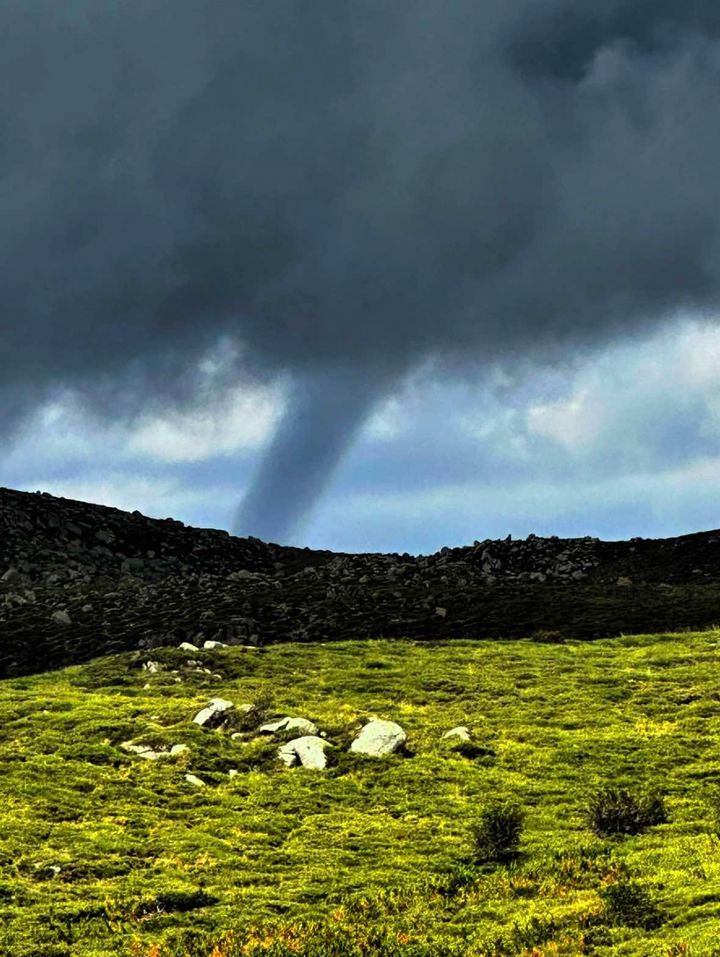 Tornade sur le Cuscionu (Photo Marina Scaglia)