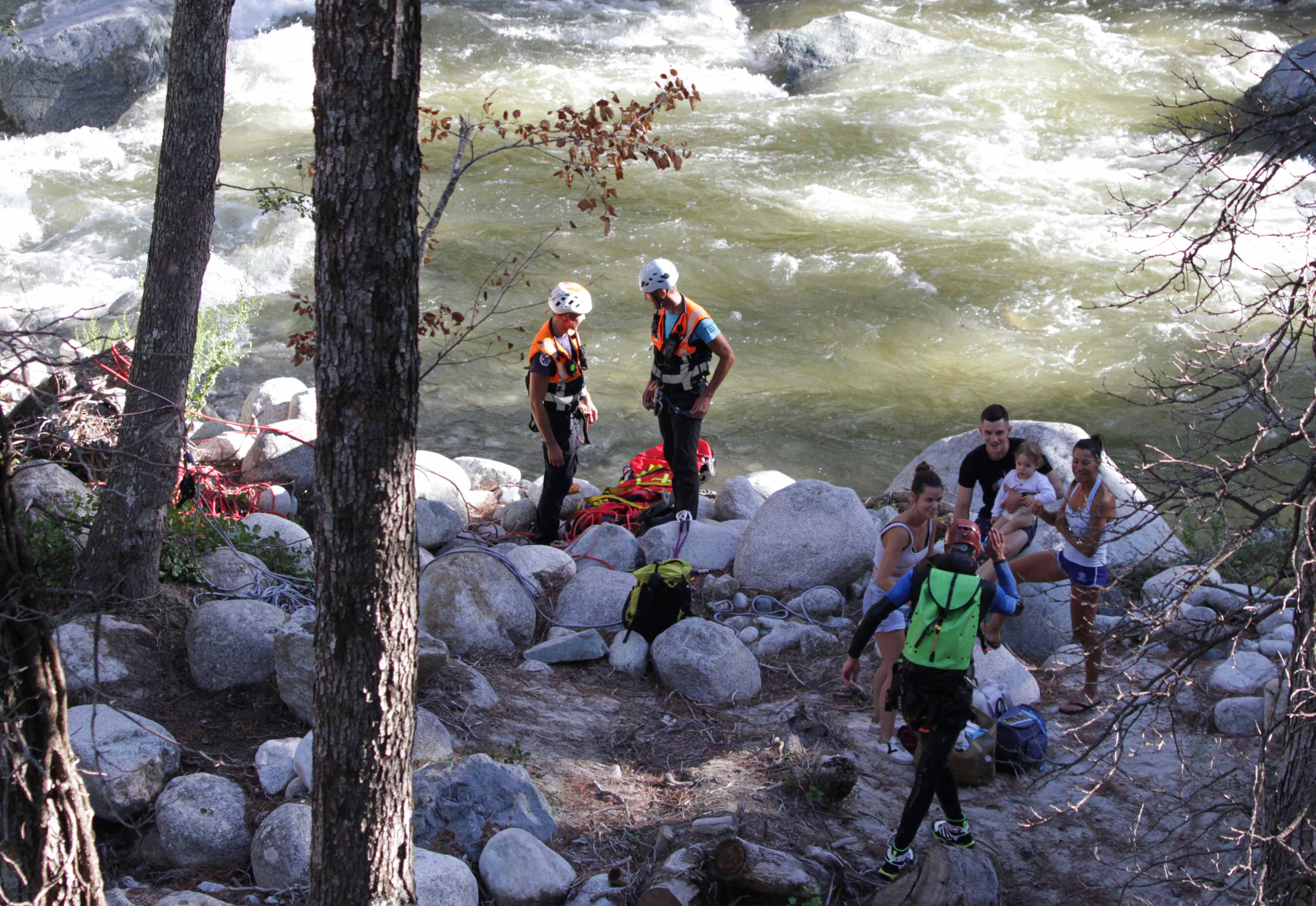 Haute-Corse : 13 personnes secourues après avoir été piégées par la montée des eaux dans plusieurs rivières