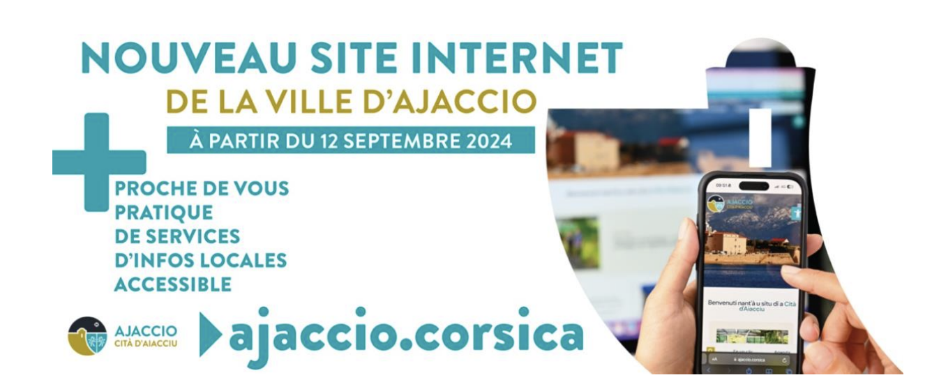 Le nouveau site internet de la Ville d’Ajaccio : modernité, accessibilité et identité insulaire