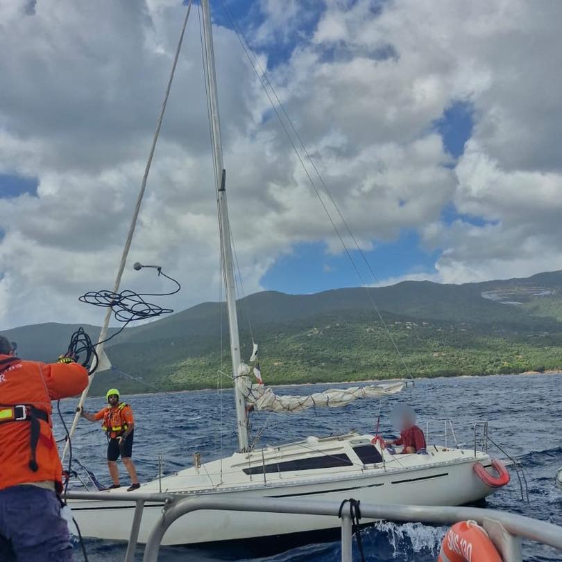 Crédit photo Les Sauveteurs en Mer - Centre SNSM Propriano