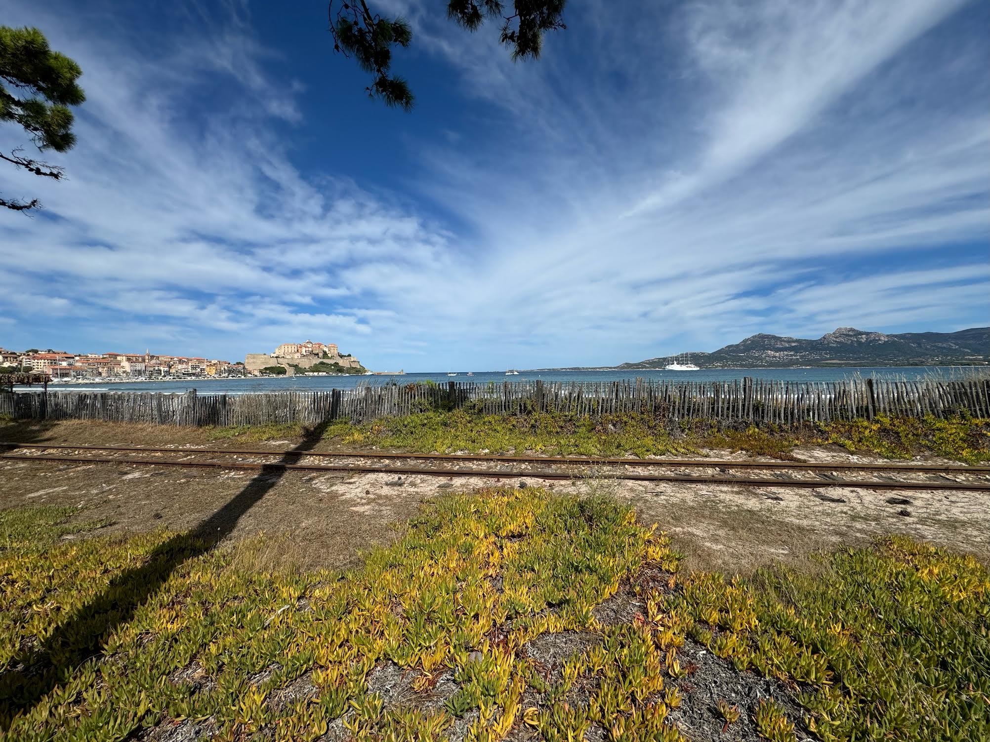 « Tout pointe vers la citadelle de Calvi (Keith Dobbs)