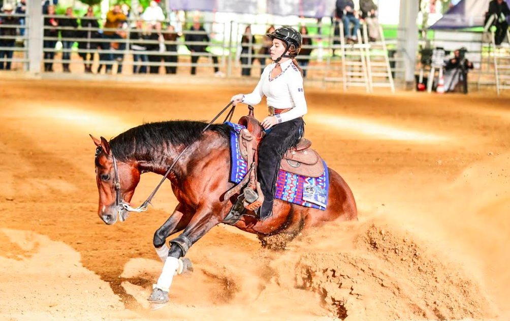 Équitation western : Sarah Rovina remporte deux titres au championnat de France 