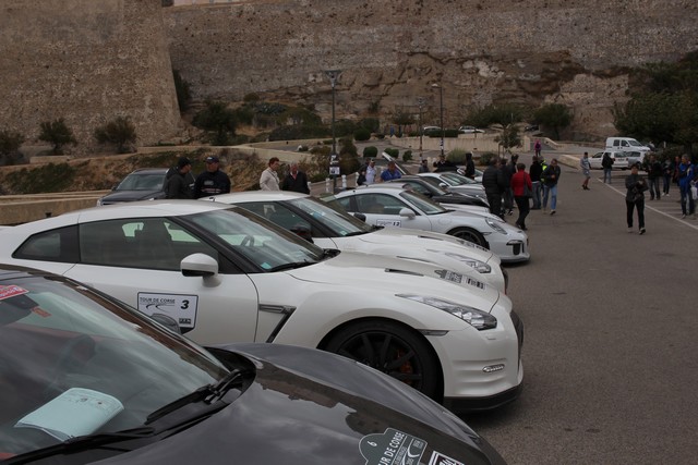 Etape à Calvi pour le  tour de Corse GT Sport et voitures de prestige en parallèle au WRC