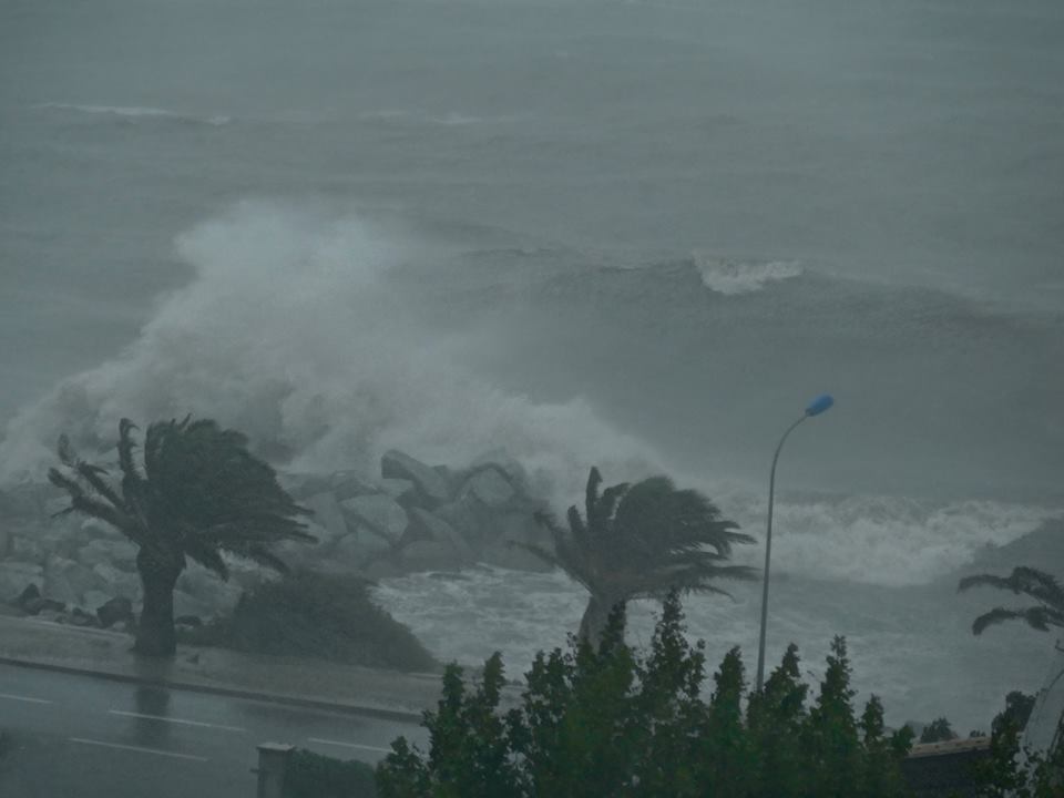 Sur le front de mer de Bastia