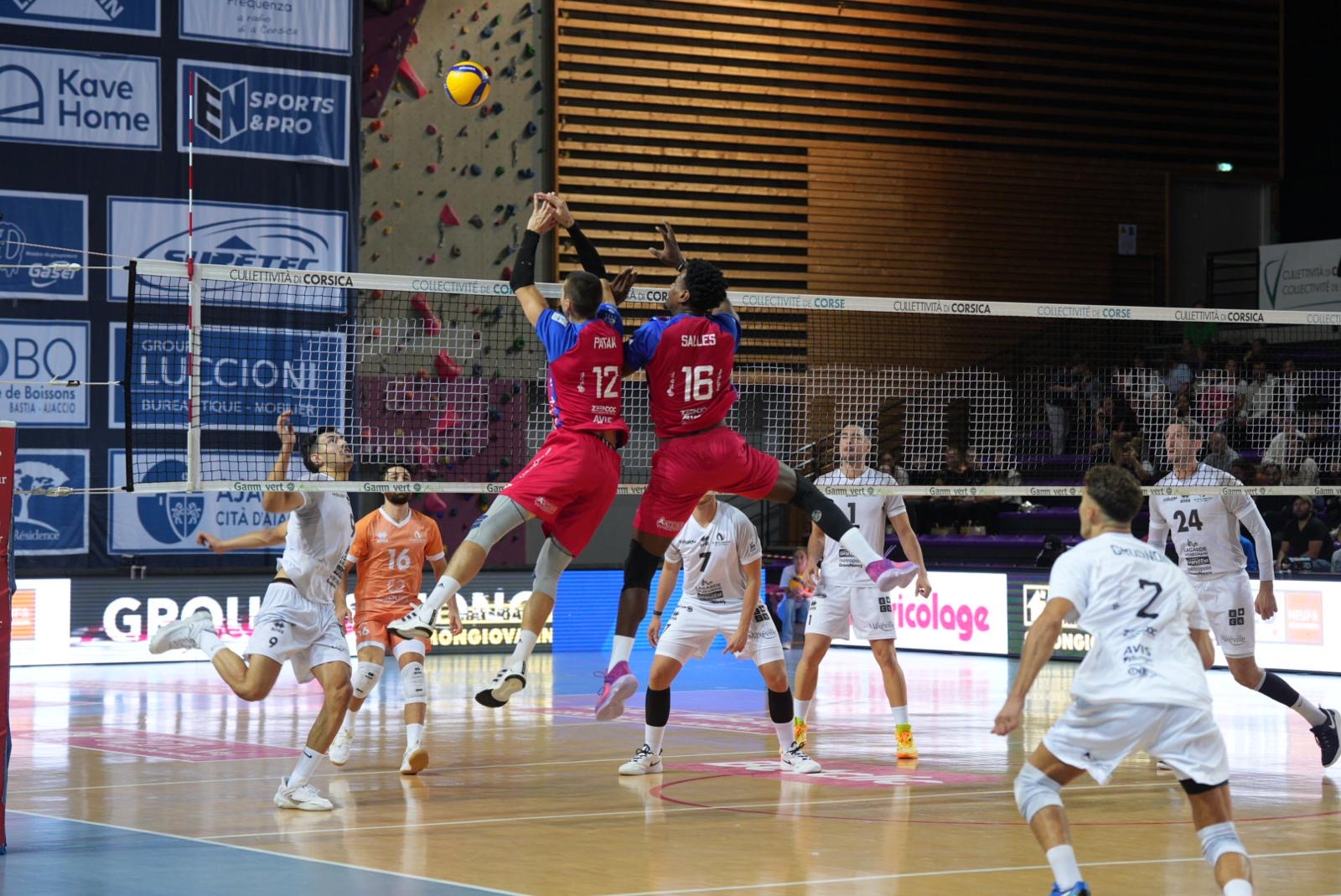 Le GFCA Volley s'est imposé 3 sets à 1 face à Nancy lors de la 1re journée de Ligue B (Photo : Paule Santoni)