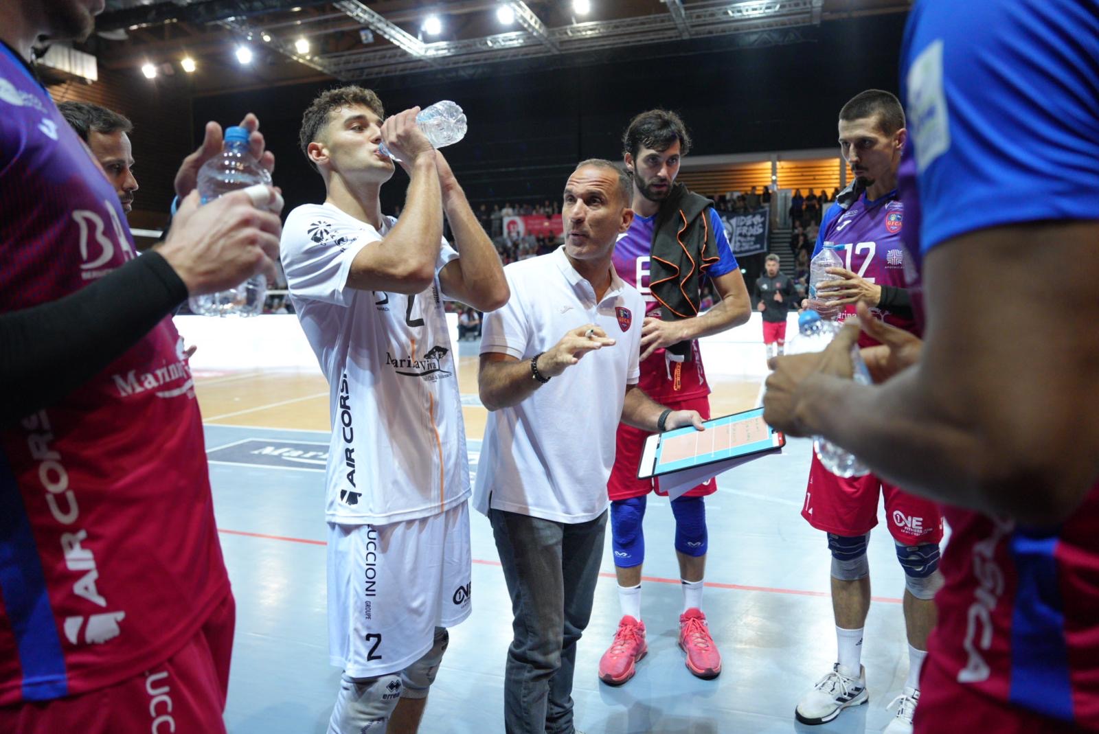 Frédéric Ferrandez et ses hommes l'ont emporté face à Nancy lors de la première journée de Ligue B (photo Paule Santoni)