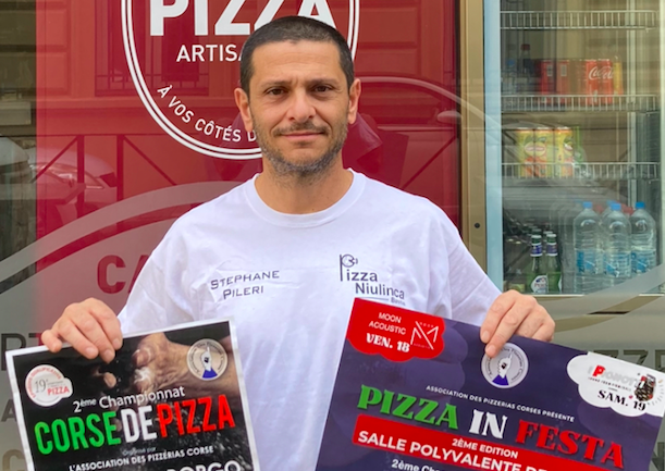 Stéphane Pileri, président de l'Association des Pizzerias Corses, au four et au moulin...