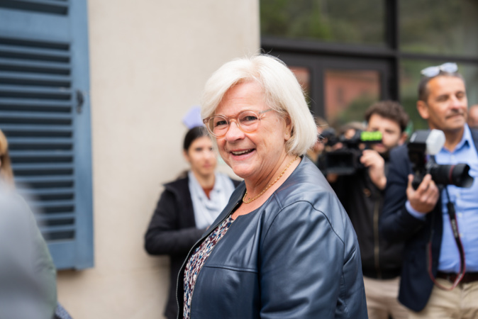 Catherine Vautrin, ministre du Partenariat avec les territoires et de la Décentralisation (Photo Paule Santoni).