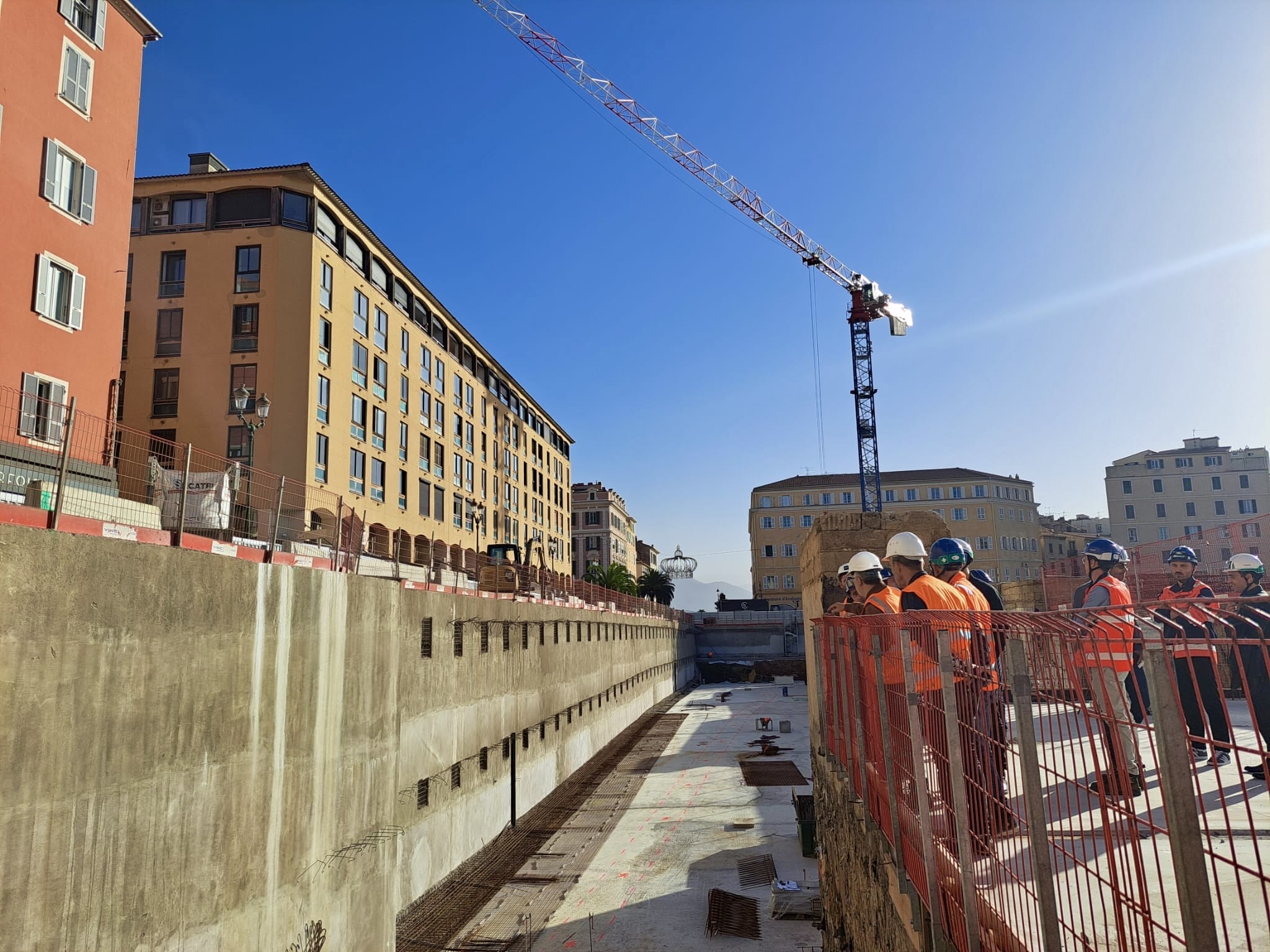 La CAPA a voté un dispositif d'aide à la trésorerie pour les entreprises les plus impactées par les travaux (photo : direction de la communication Ville d'Ajaccio).