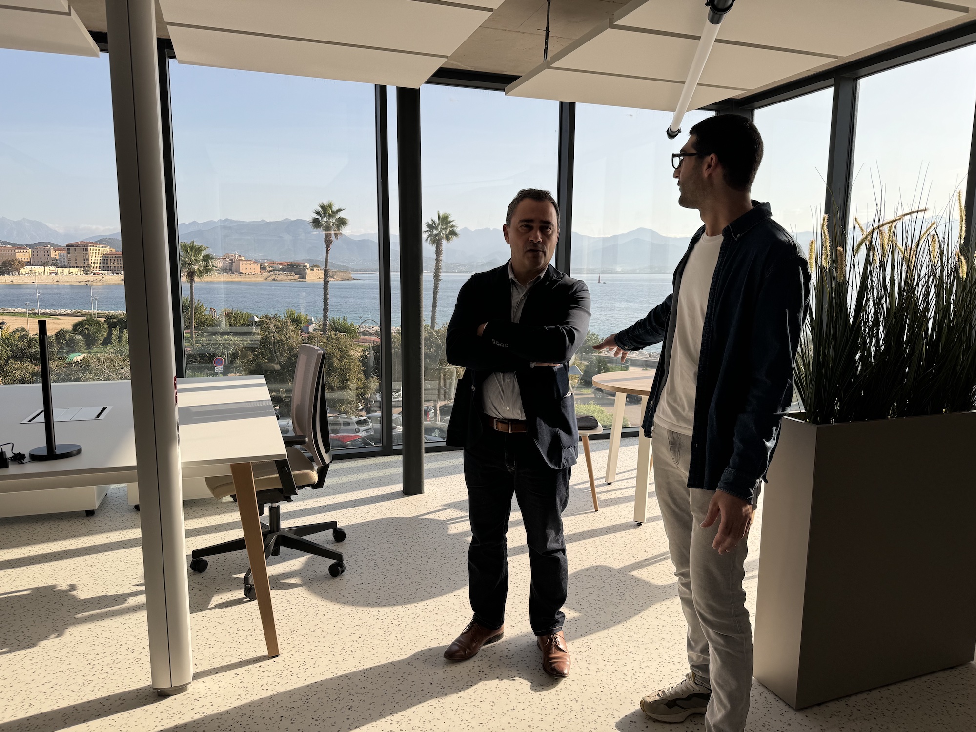 Une dernière visite de chantier était organisée ce jeudi matin. À cette occasion le maire d'Ajaccio et président de la Capa, Stéphane Sbraggia, s'est réjoui de l'aboutissement de ce projet structurant pour le territoire.