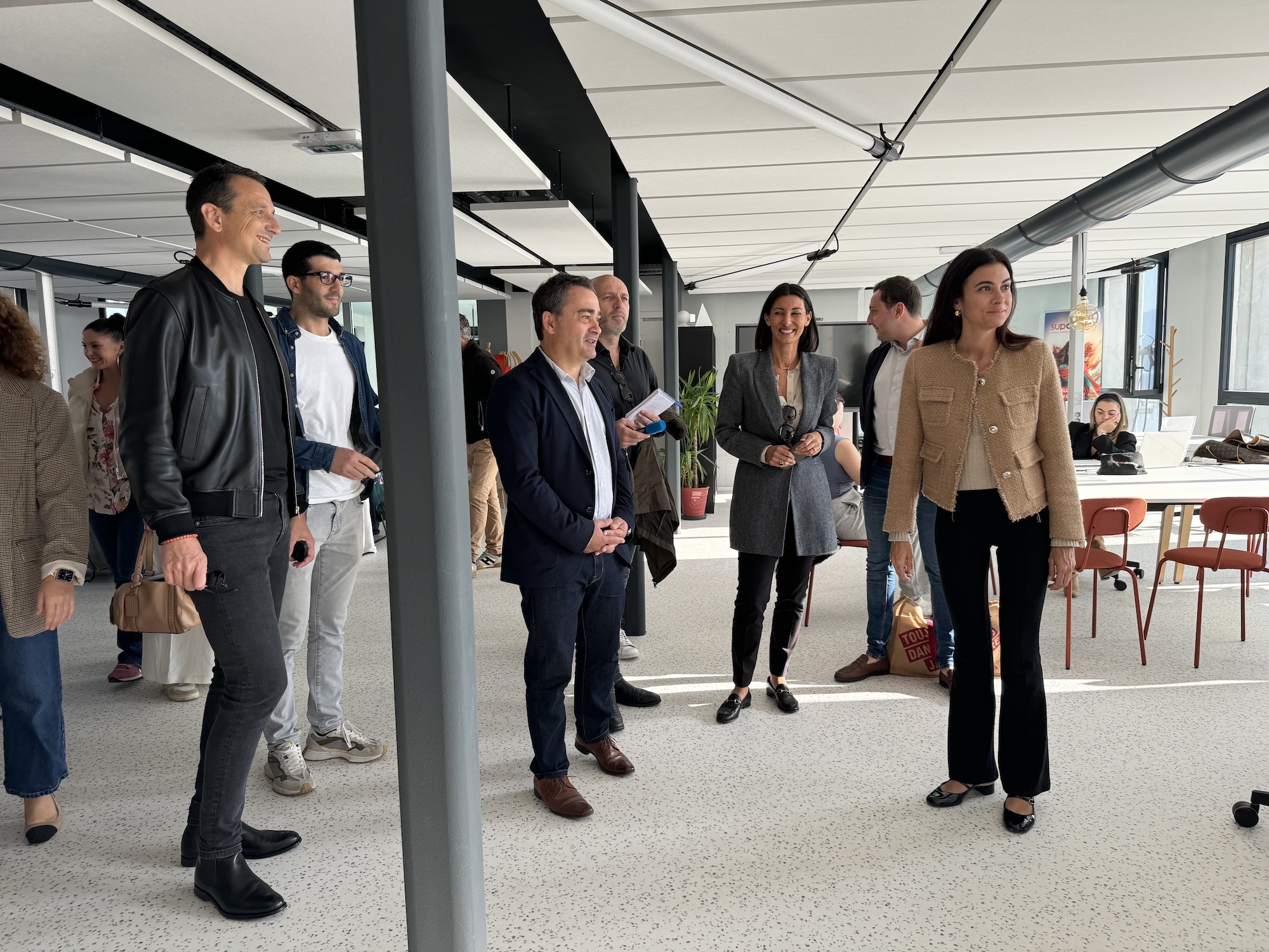 L'école SupDesign s'est officiellement installée au premier étage de la cité Grossetti, pour la plus grande joie de sa présidente-directrice, Marina Martelli.