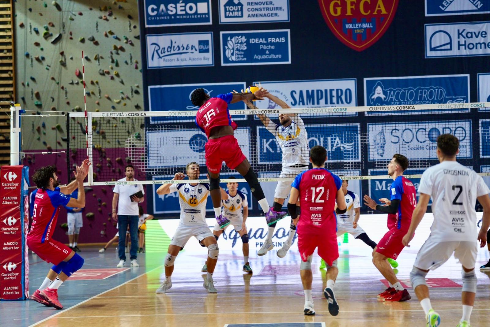 Le GFCA Volley s'est qualifié pour les 8e de finale de Coupe de France (photos Paule Santoni)