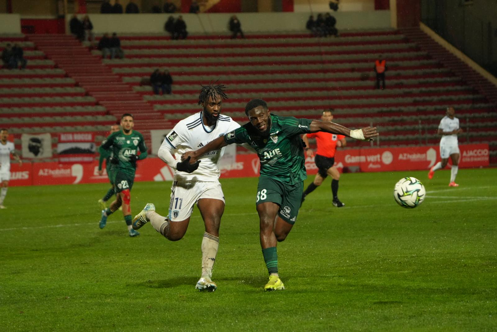 L’AC Ajaccio impuissant face au Paris FC (0-2)