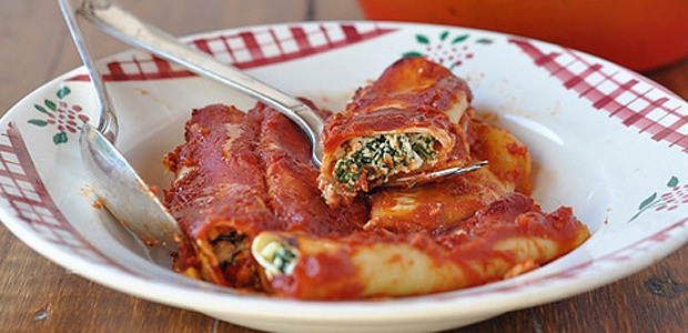 A table : Cannelloni au brocciu