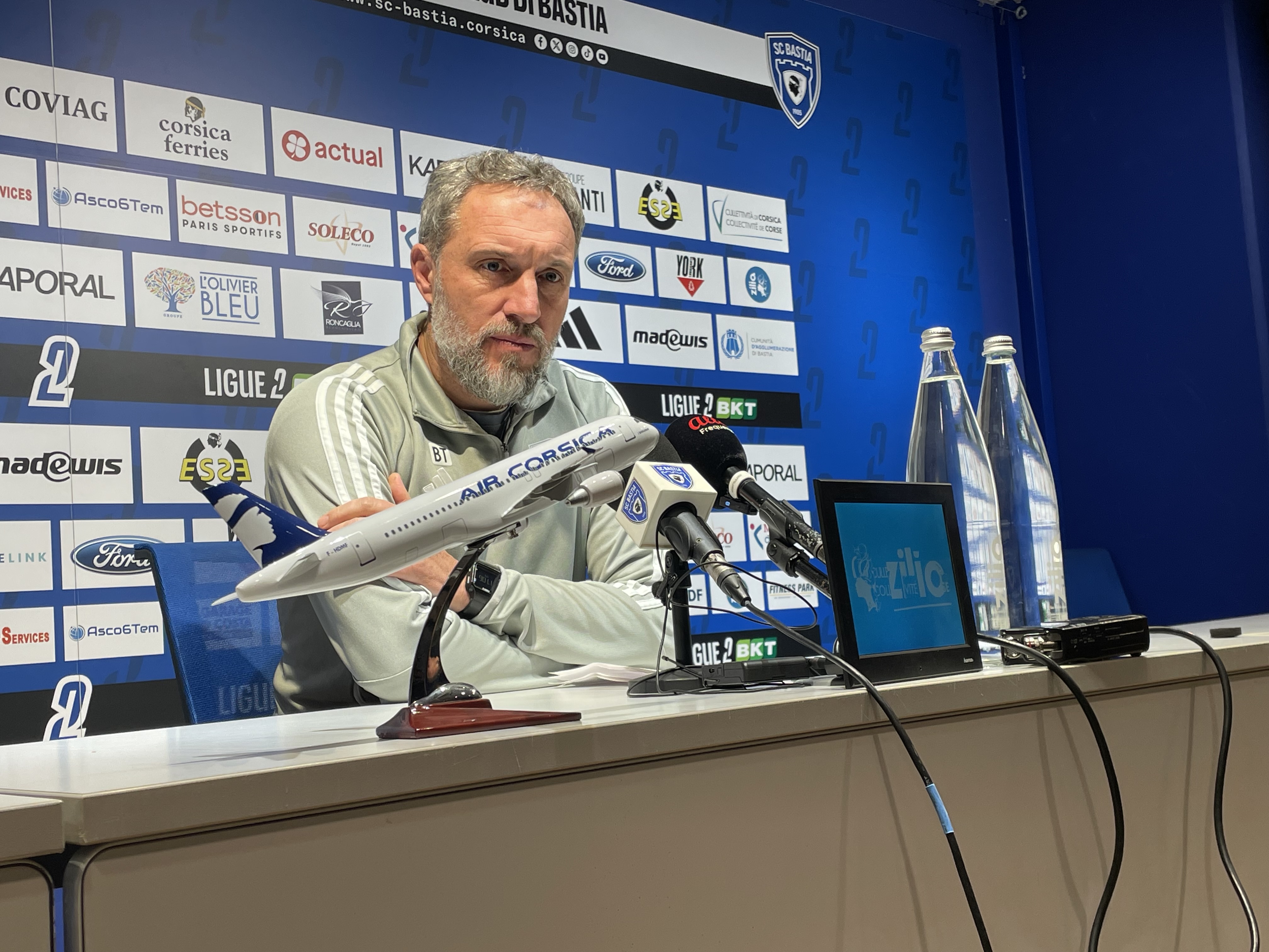 Benoît Tavenot entend terminer positivement le cycle aller du championnat à Grenoble.