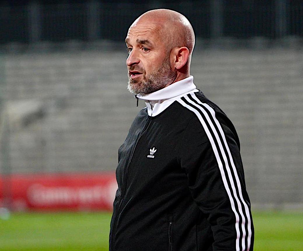 La dernière apparition de Mathieu Chabert au stade Michel-Moretti vendredi lors de la défaite concédée par l'ACA face au FC Annecy. (Photo Paule Santoni)