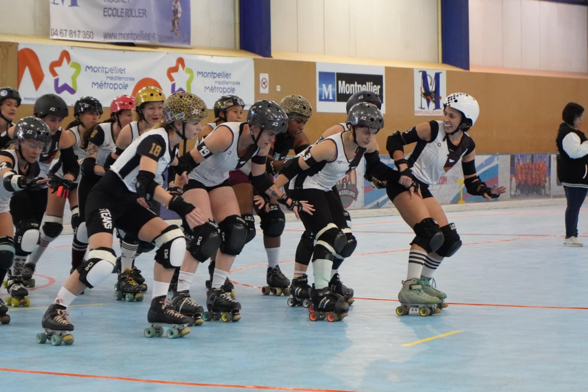 Roller Derby : le club dastiacciu des Châtaignes s’arrache à Montpellier