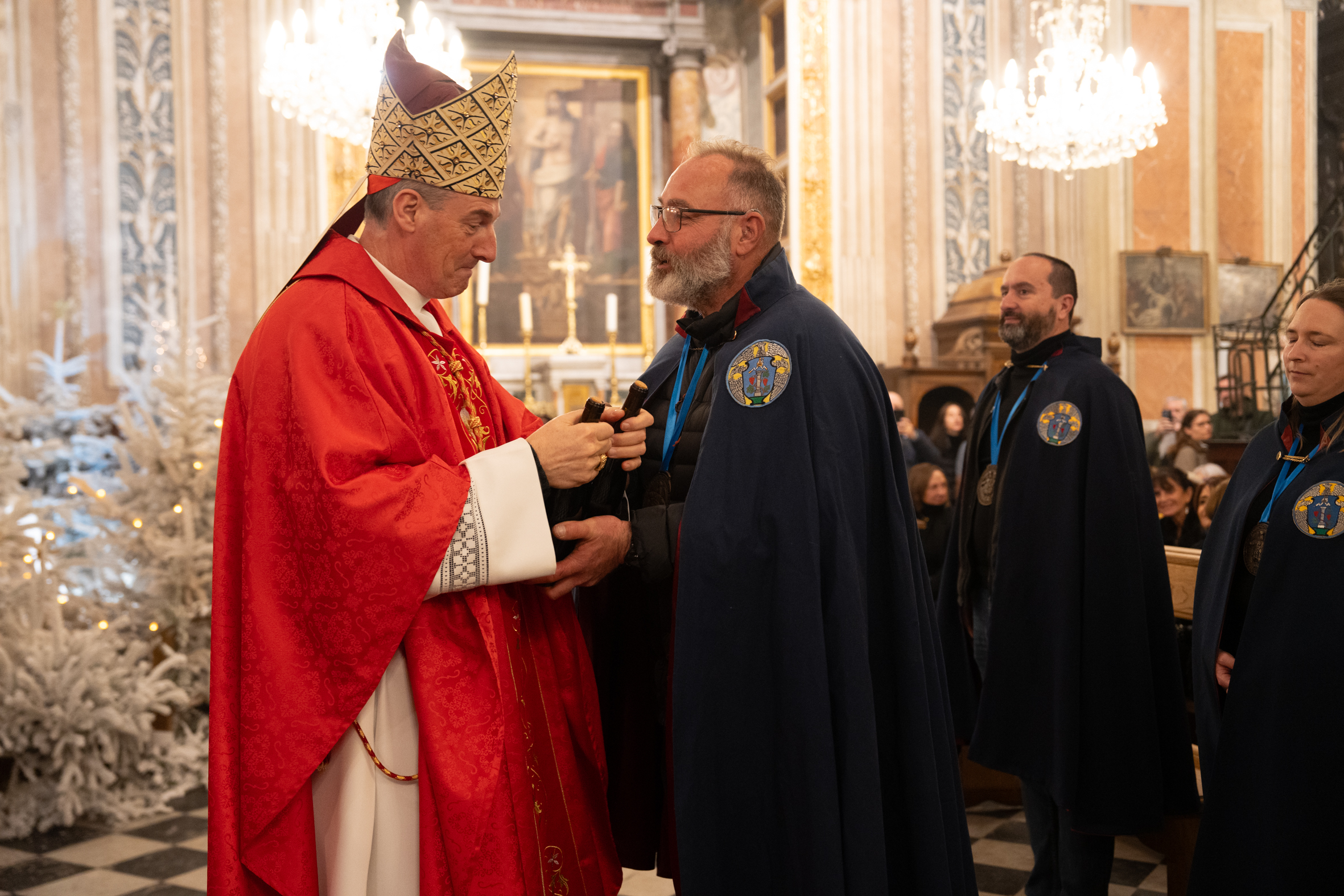 EN IMAGES - Ajaccio : vignerons et fidèles réunis pour la Saint Vincent