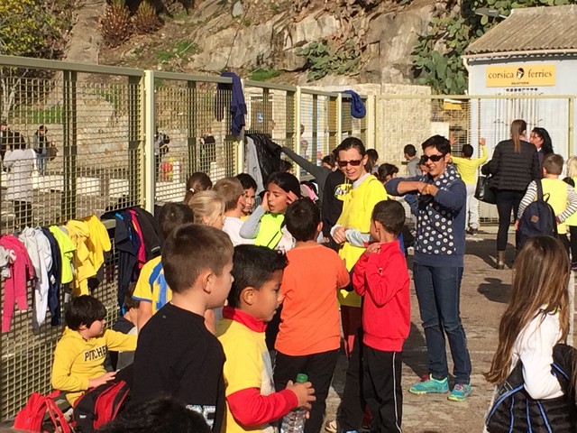 Les élèves de l'école Loviconi de Calvi ont participé à "La course du muscle" pour  le Téléthon