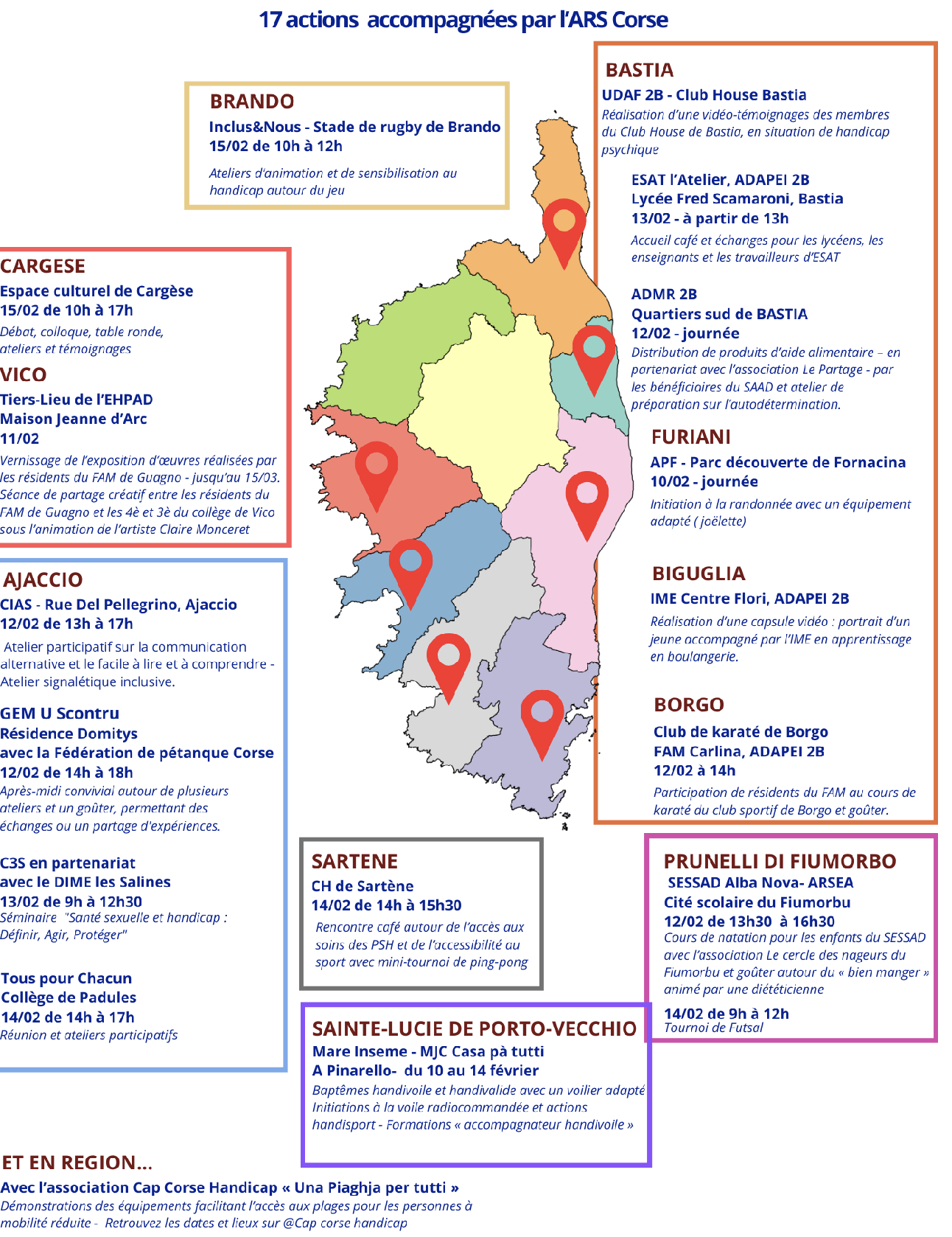 20 ans de la loi Handicap : Une semaine d’événements pour l’inclusion en Corse