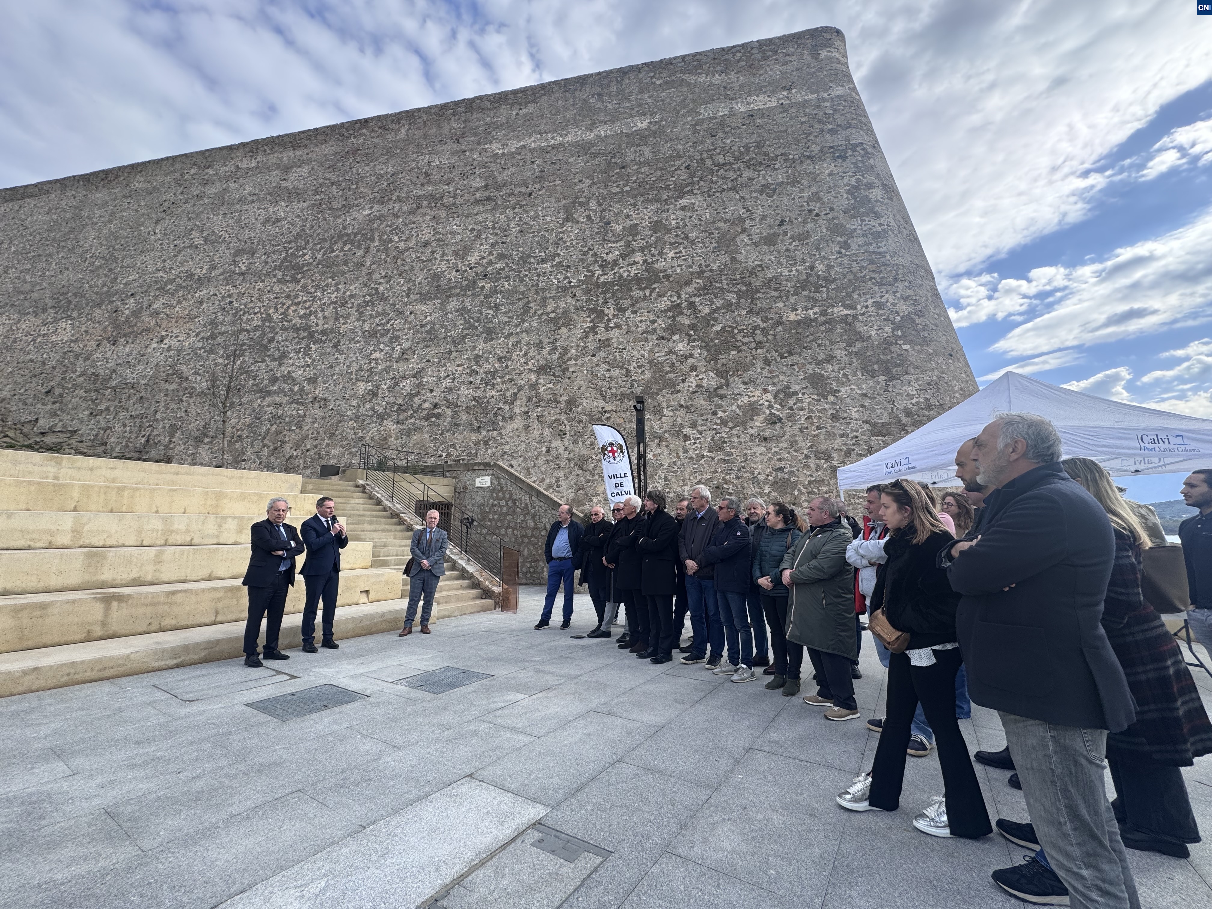 Calvi inaugure la place Christophe Colomb, un nouvel espace au cœur de la ville