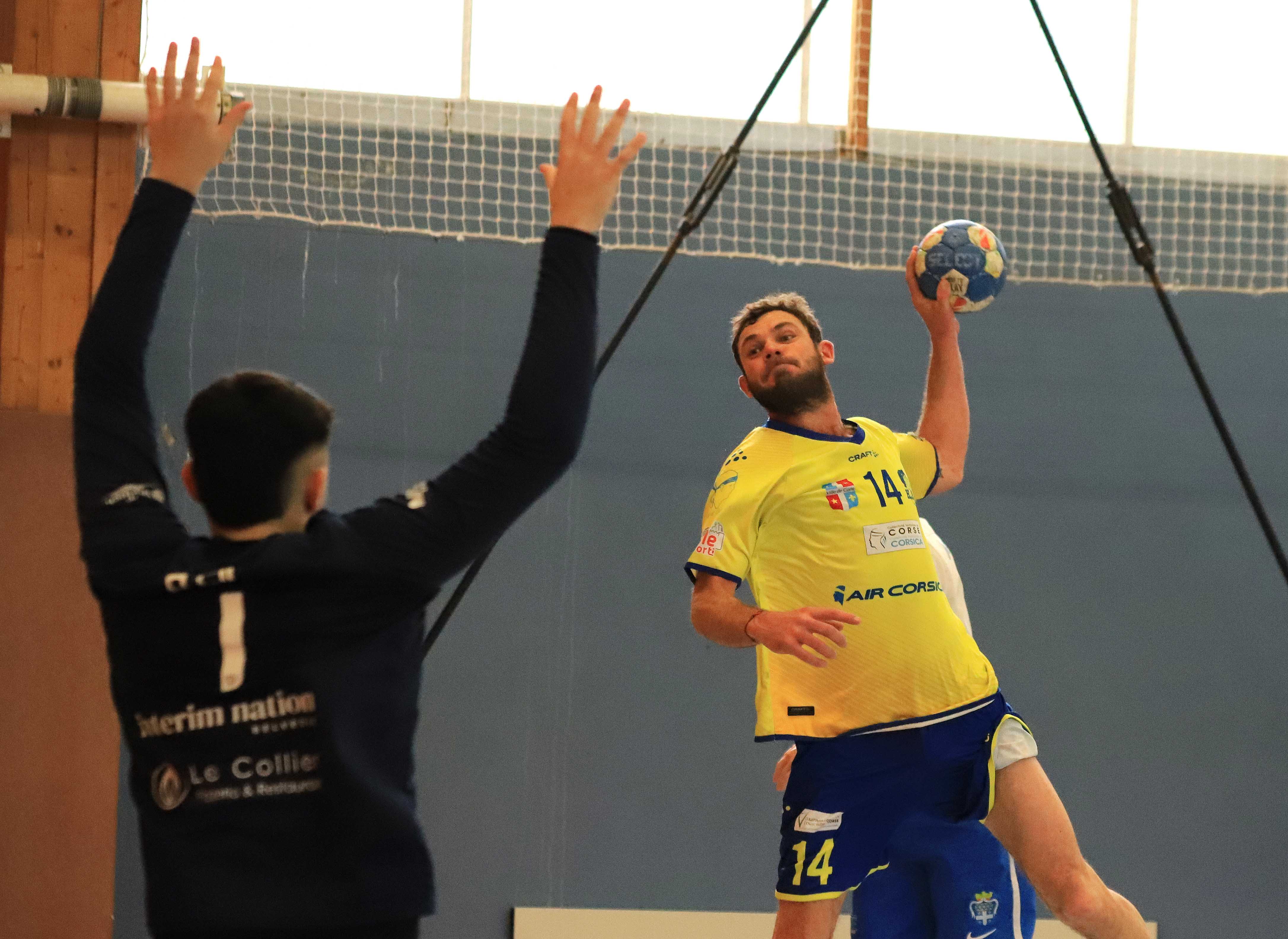 Handball N2 : Corte cartonne face à Antibes et se donne de l’air