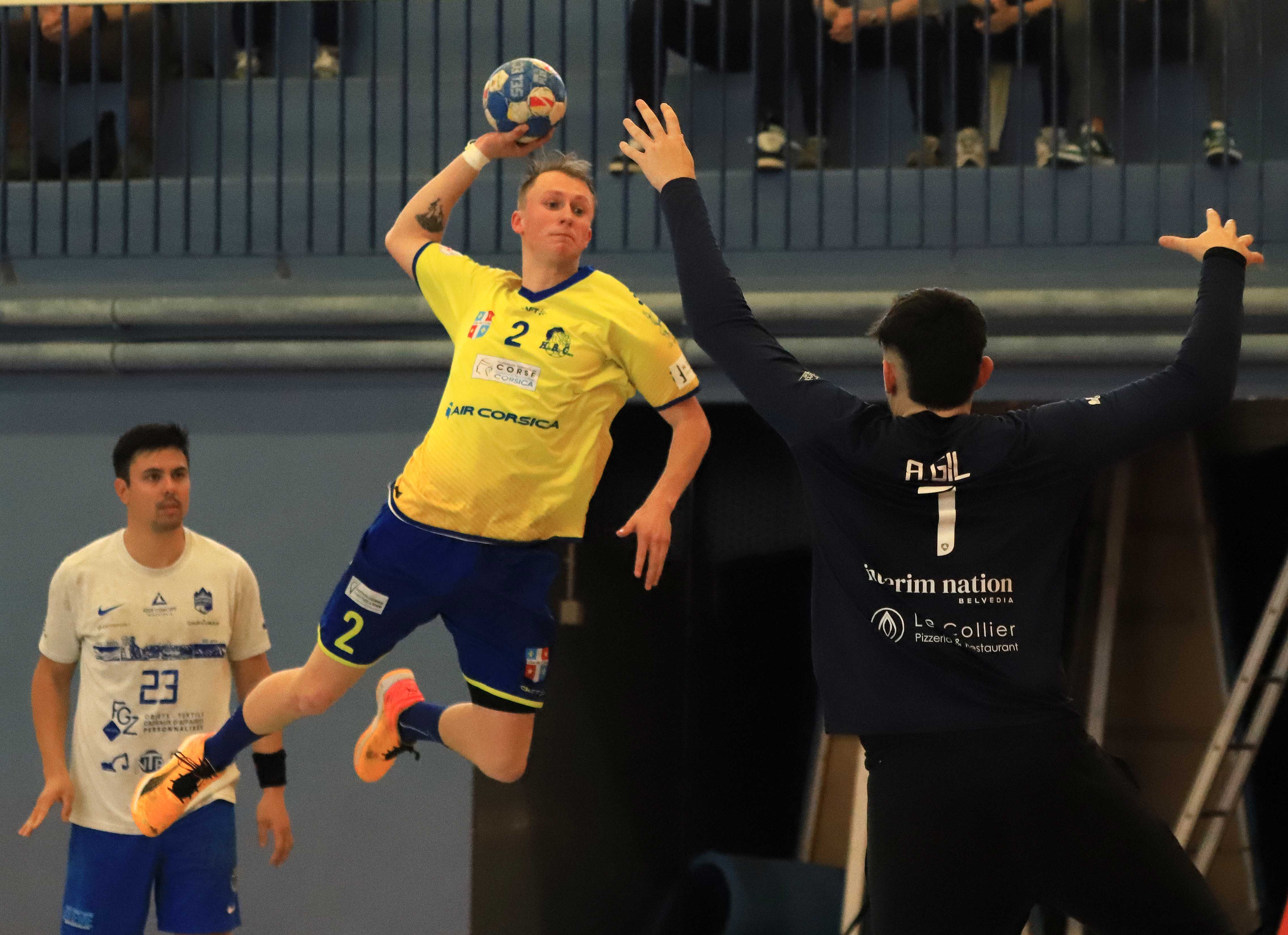 Handball N2 : Corte cartonne face à Antibes et se donne de l’air