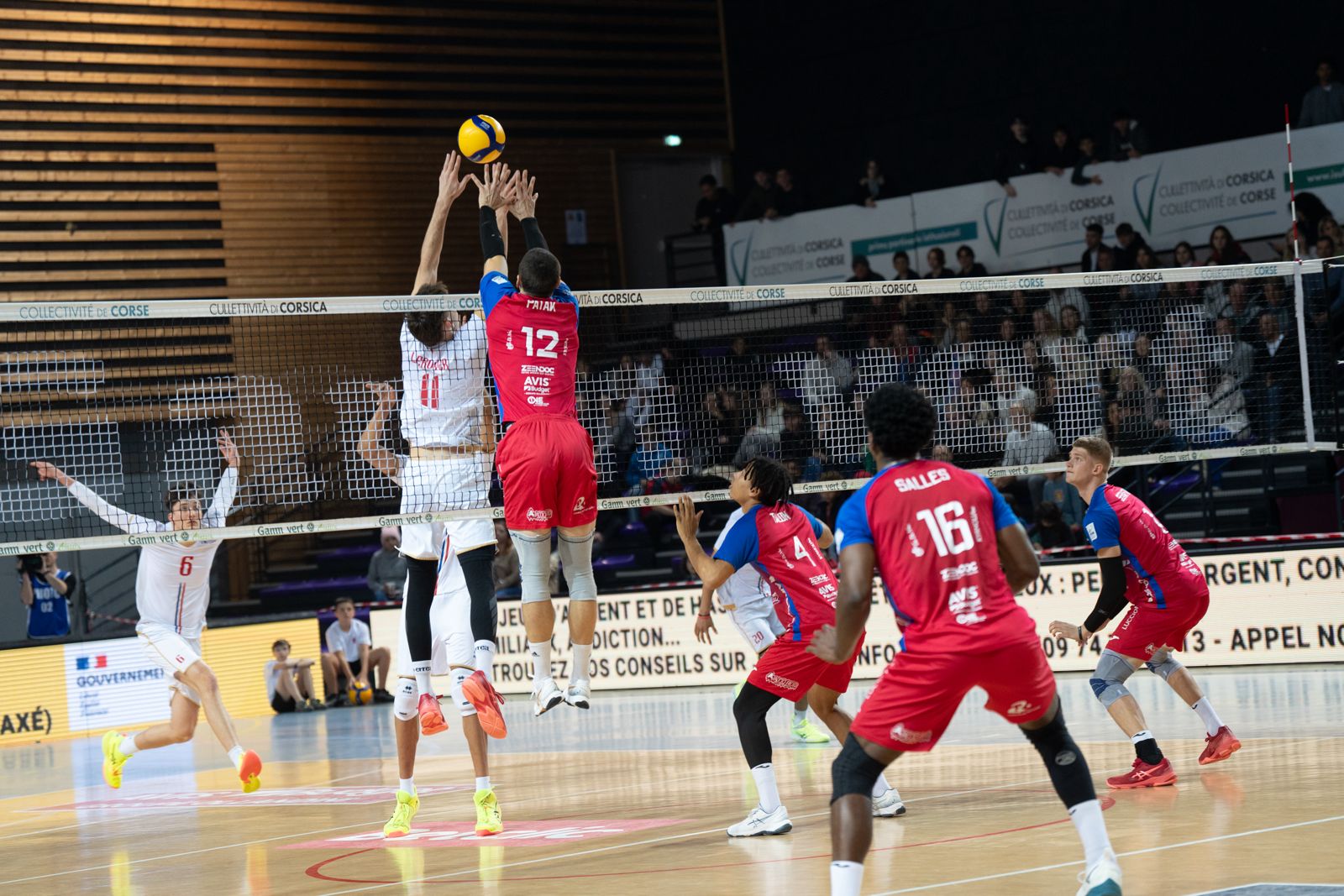 Le GFCA Volley s'est imposé ce samedi soir à Fréjus au tie-break lors de la 15e journée de Ligue B. (photos Paule Santoni)