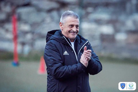 Philippe Le Maire, entraineur des U18 du SC Bastia (photo SCB)