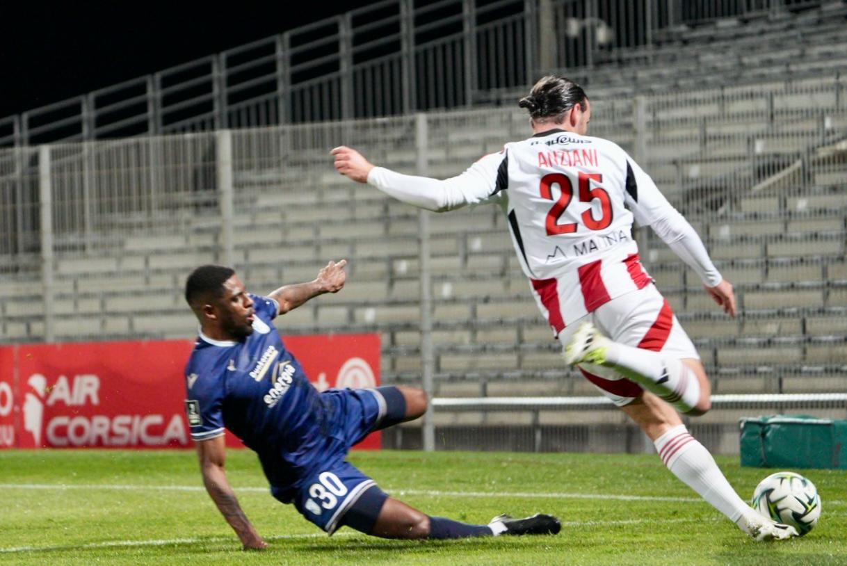 L’AC Ajaccio battu par Dunkerque (1-2)