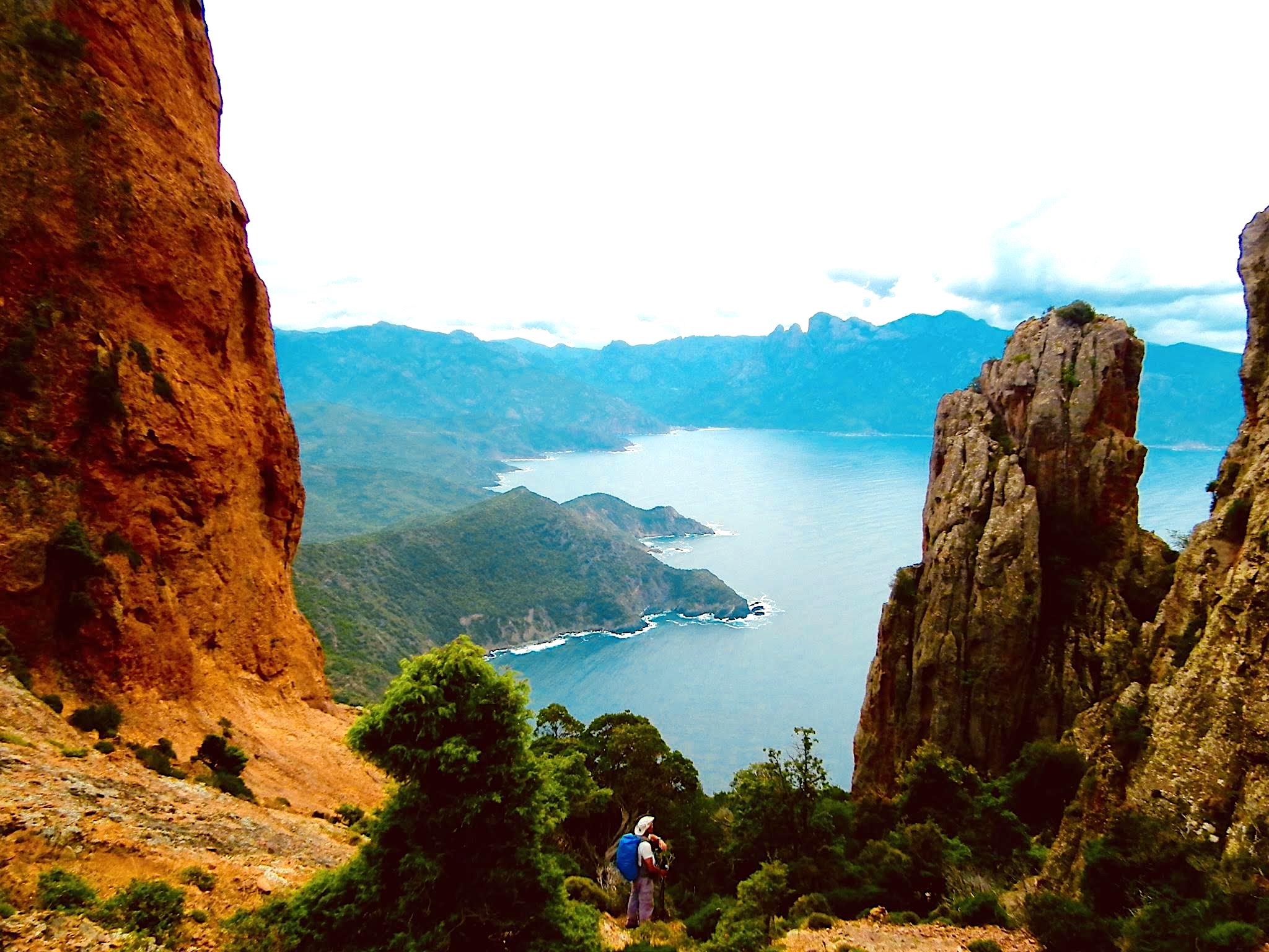 La photo du jour : vue imprenable sur Girolata