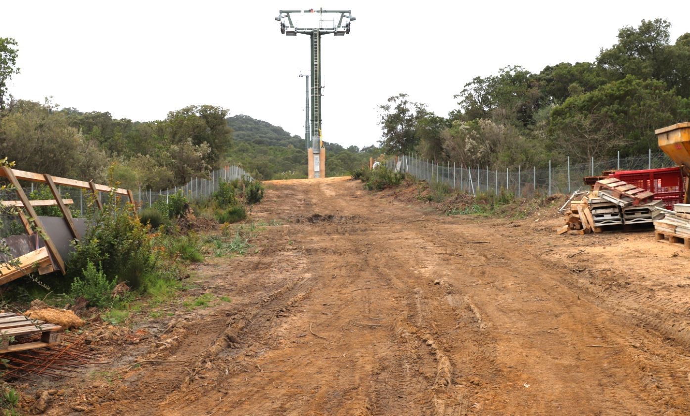 François Filoni et le RN de Corse ont dénoncé un saccage environnemental autour du téléporté d'Ajaccio.