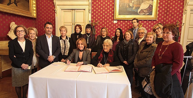 Signature de convention   entre le CCAS de la Ville d’Ajaccio et le CIDFF de Corse-du-Sud