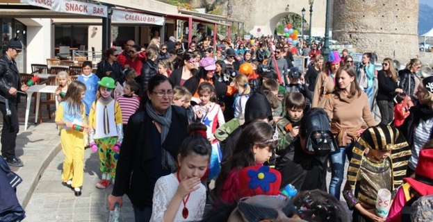 Carnaval des écoles  dans la joie et la bonne humeur à Calvi