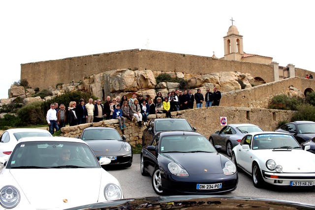 Sortie balanine pour les adhérents du Porsche Club Corse