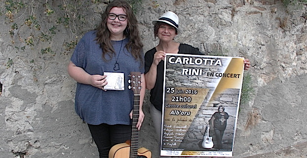 Bastia : Carlotta Rini en concert à l’Alb’Oru