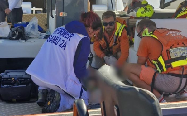 Crédit photo Les Sauveteurs en Mer - Centre SNSM Propriano