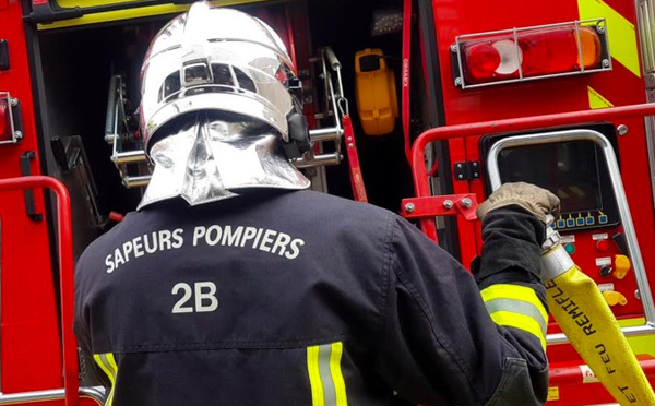 Deux feux de végétation mobilisent les pompiers en Haute-Corse