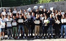 Collège Jeanne d'arc de Bastia : Cérémonie républicaine de remise du DNB