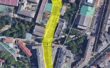 Bastia :  Travaux d'enrobés de nuit boulevard Giraud