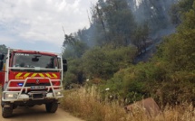 Ajaccio : Un incendie à proximité du Clos Capitoro