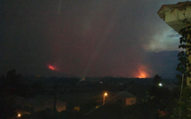 Ogliastro : Le feu bascule sur la côte est du Cap Corse. Un hameau et un camping évacués à Sisco