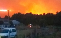 Les flammes dévastatrices déferlent sur la côte Est du Cap Corse !