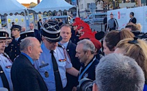 Deux ministres chez les sapeurs-pompiers : Gérard Collomb et Jacqueline Gourault dans le feu de l’action