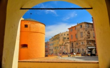 La photo du jour : Bastia et sa belle place du donjon