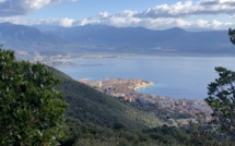 La photo du jour : Le golfe d'Ajaccio vu depuis le chemin des crêtes