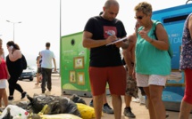 Ajaccio  : L'initiative citoyenne de Corsica Clean Nature  pour la propreté de la plage du Ricanto