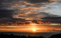 La photo du jour : joli ciel sur les Cerbicali